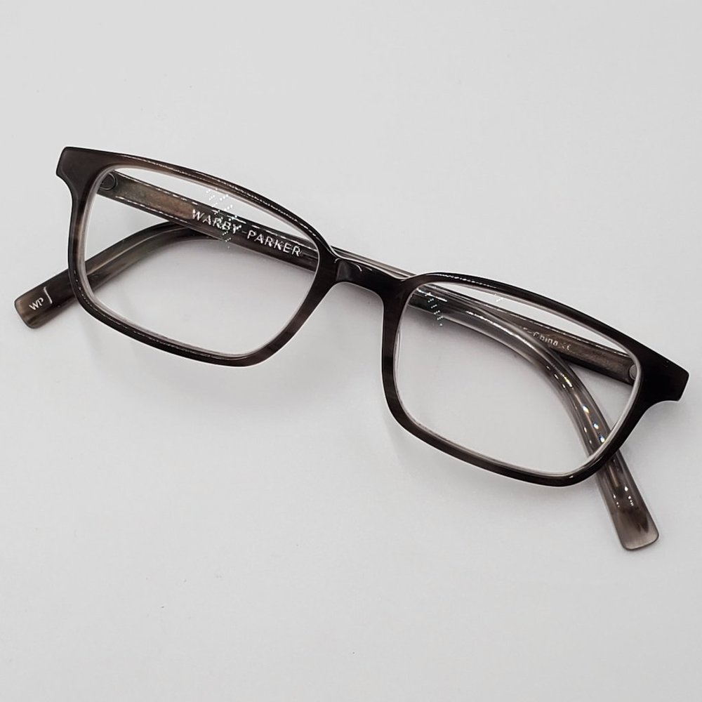 Warby Parker Eye Glass Frames - Wilkie Greystone View 2